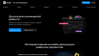 Главная страница VK Доска