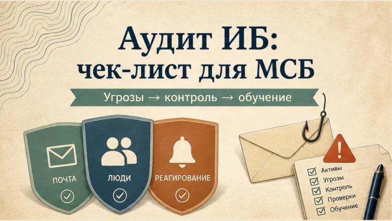 Обложка: Аудит информационной безопасности