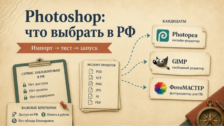 Обложка: Чем заменить Photoshop