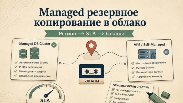 Обложка: Резервное копирование в облаке