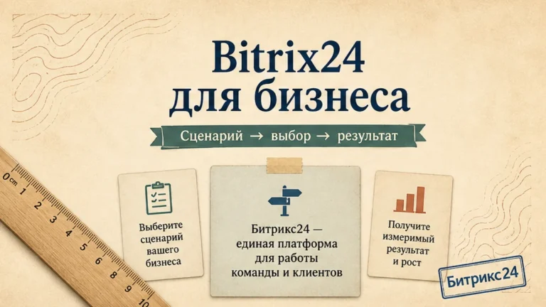 Редакционная обложка: Bitrix24 для бизнеса
