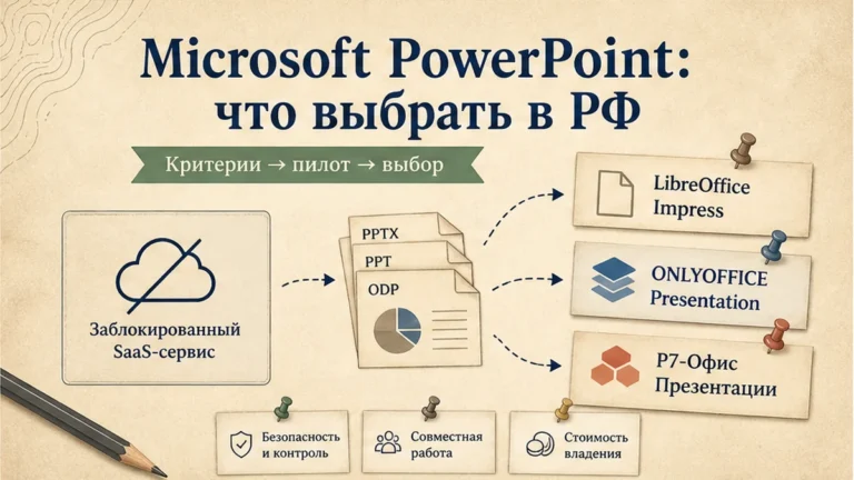 Редакционная обложка: Microsoft PowerPoint: что выбрать в РФ