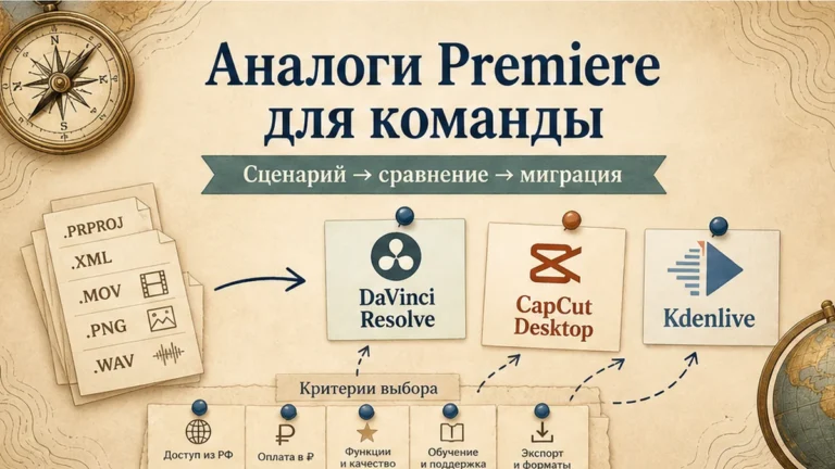 Редакционная обложка: аналоги Premiere для команды
